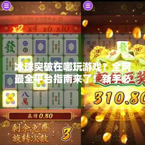 冰球突破在哪玩游戏？全网最全平台指南来了！新手必看！冰球突破在哪玩游戏