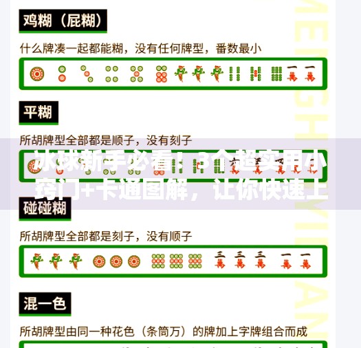 冰球新手必看！3个超实用小窍门+卡通图解，让你快速上手不尴尬！突破冰球小窍门图片卡通